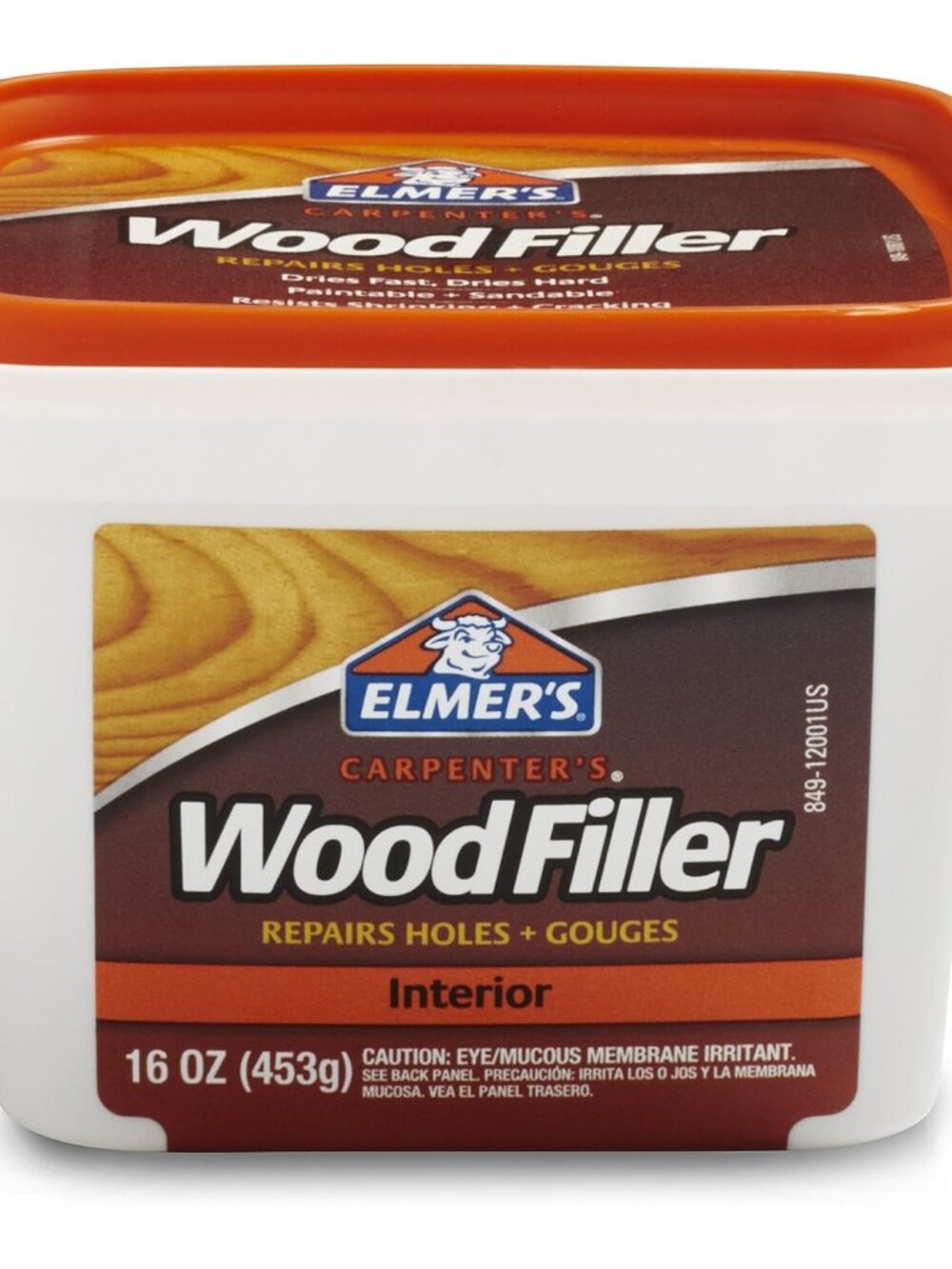 E849D8 16 Oz Carpenter's Interior Wood Filler